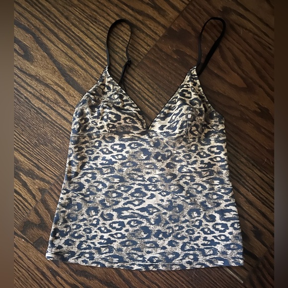 Out From Under Leopard Print Cami from Urban Outfitters - Picture 4 of 4